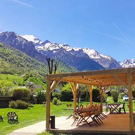 Mobil-home Avec Terrasse - 2 Pers. - Api-1-52-2968 Camping Estaing (Hautes-Pyrenees)